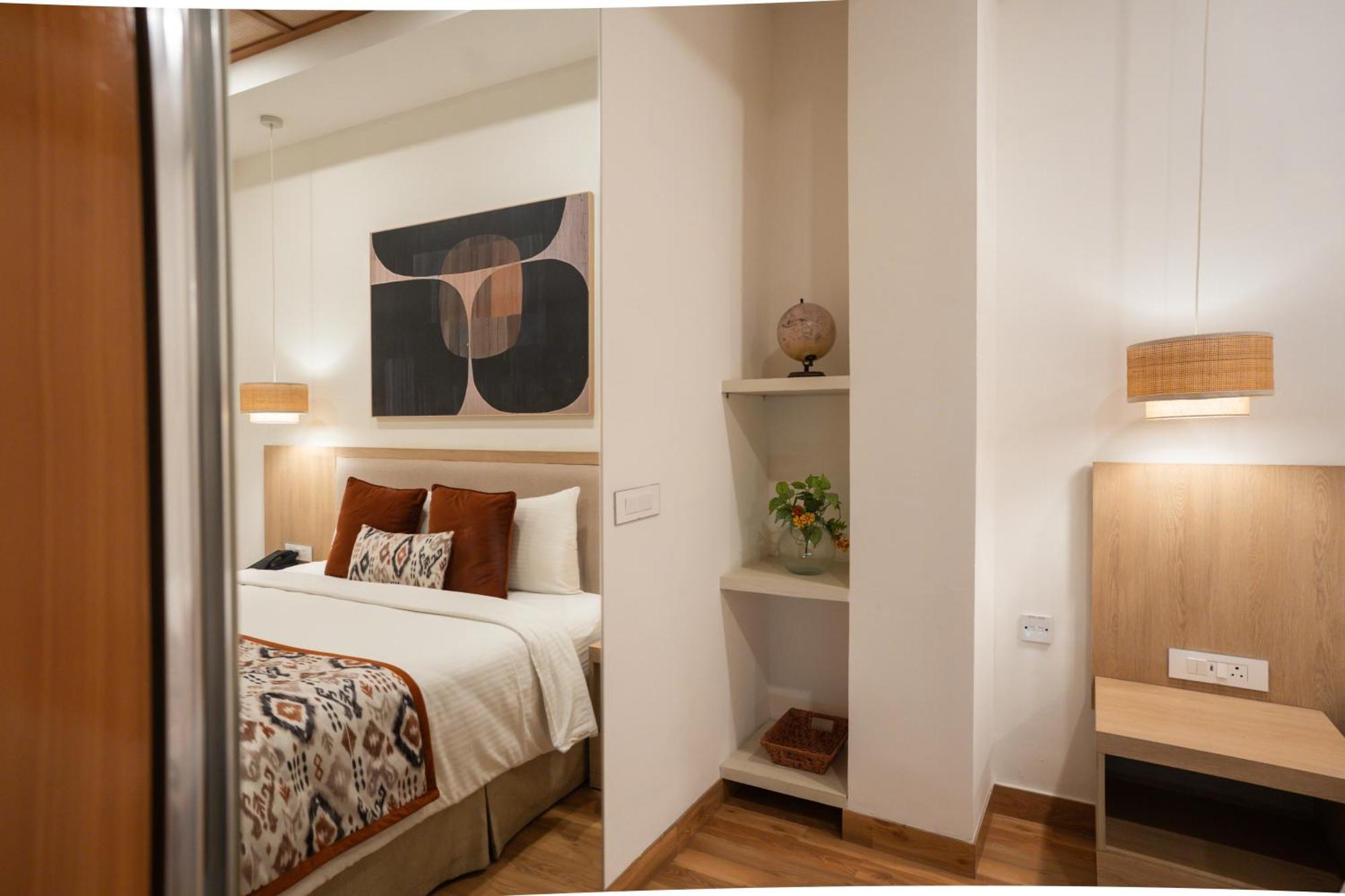 Ar Suites Klj Square غورغاون المظهر الخارجي الصورة