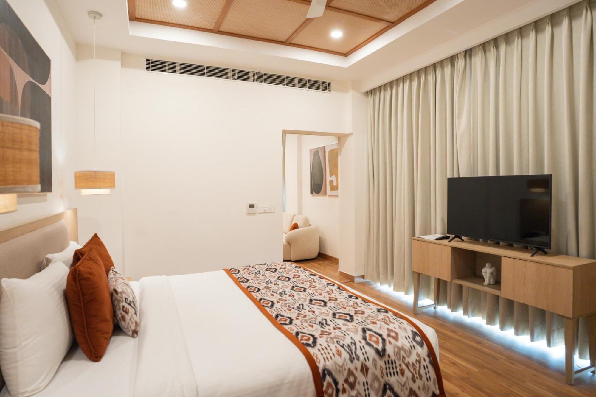 Ar Suites Klj Square غورغاون المظهر الخارجي الصورة
