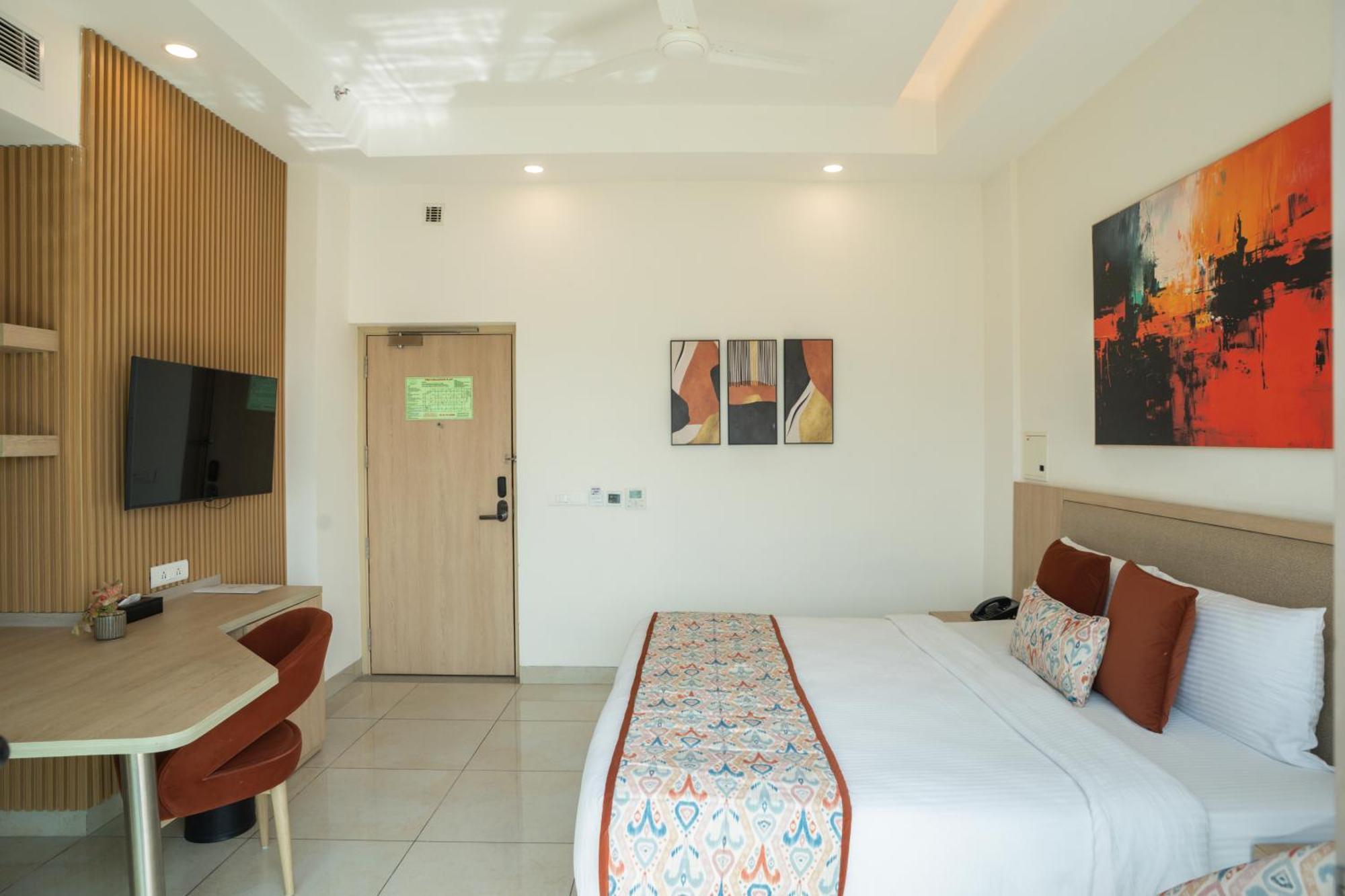 Ar Suites Klj Square غورغاون المظهر الخارجي الصورة
