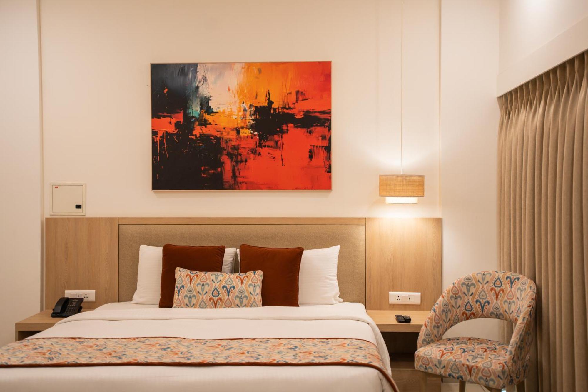 Ar Suites Klj Square غورغاون المظهر الخارجي الصورة